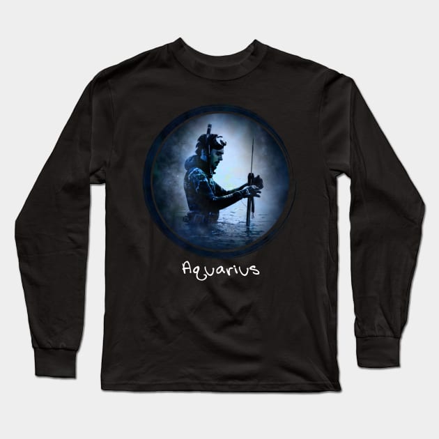 Best women are born as Aquarius - Zodiac Sign Long Sleeve T-Shirt by Pannolinno